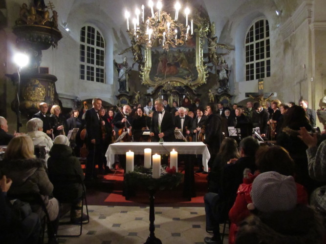 PŘEDVÁNOČNÍ KONCERT 22. 12. 2015 v kostele Obrácení Sv. Pavla v Brandýse nad Labem